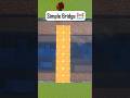 Starter Bridge Design in Minecraft 🌉 | Easy Survival Build