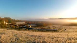 Sunrise, frost and fog. 2020.10.13 by Brooke Oland 106 views 3 years ago 25 seconds