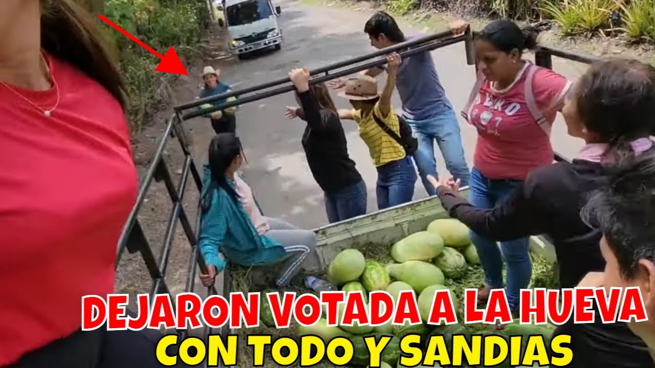 Johana se la hizo a la Hueva dejándola tirada. Bessy deja caer una sandia a la calle. Parte 6