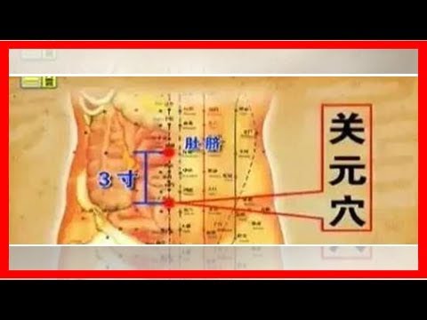 這四個穴位每天按一按， 通血管、排體毒、益長壽！40歲以上的都需要！