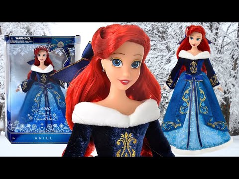 2020 Special Edition Holiday Ariel Doll Unboxing! - YouTube