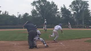 Nick Levine doubles to extend the game