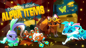 EVERYTHING ABOUT ALPHA ITEMS! *Animal Jam*