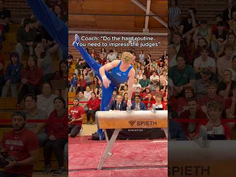 My Worst Routine Ever 🫣 #gymnastics #gymnast #calisthenics #fail #fails #olympics #pommelhorse