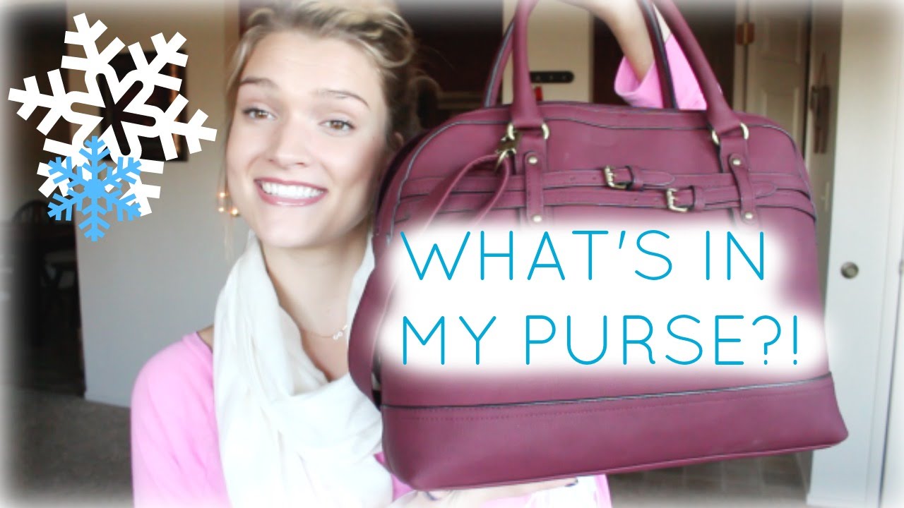 WHAT'S IN MY PURSE? Winter Edition! YouTube