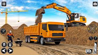 👷🏻Heavy Excavator Road Construction Simulator 🚧 - City JCB Games 2025 - Android Gameplay screenshot 1