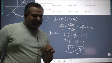 IIT JEE MATHS - HYPERBOLA - LECTURE 6 - RECTANGULAR HYPERBOLA REFFERED TO ASYMPTOTES AS AXIS, XY = C