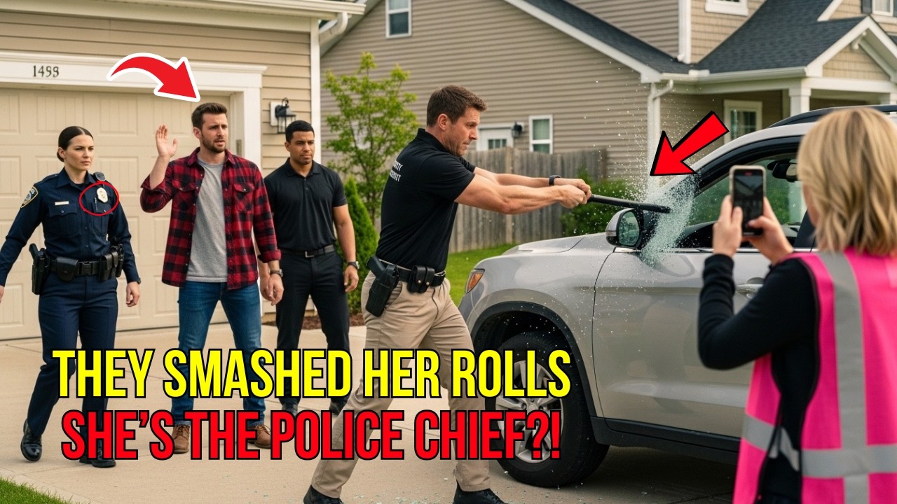 HOA Cops Smashed My Wife’s New Rolls — Didn’t Know She’d Just Become the Police Chief