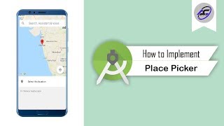 How to Implement Place Picker in Android Studio | PlacePicker | Android Coding screenshot 5
