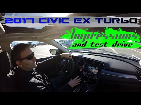 2017 Honda Civic EX-T 1.5T Manual 6 Speed Review / Driving Impressions