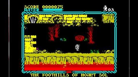 Land Of Mire Mare - ZX Spectrum - emulador Unreal Speccy Portable 0.0.57 - probado en Windows 7 x64