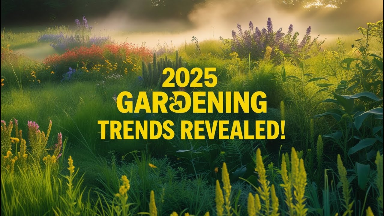Top 7 Gardening Trends You Can't Miss in 2025! - YouTube