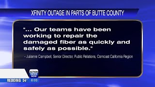 Xfinity outage in Butte County resolved after fiber cut