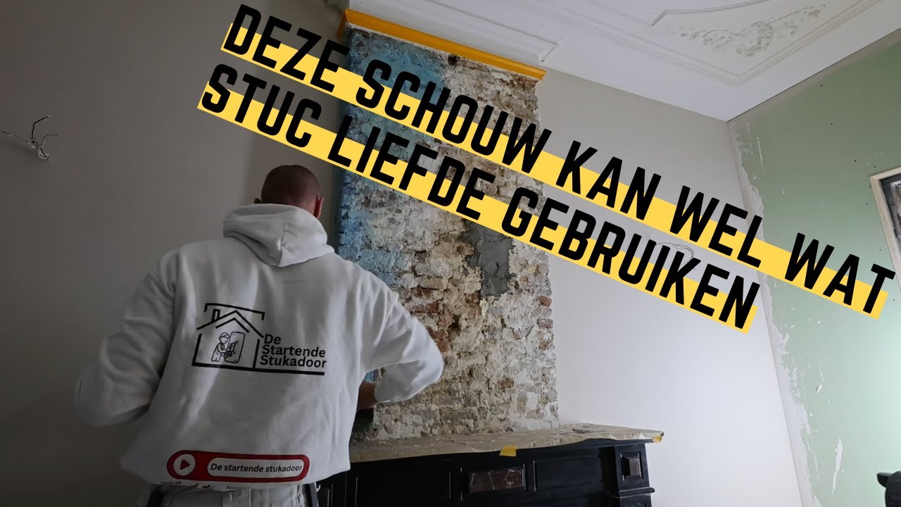 Update wat er allemaal gaande is, deze schouw heeft wat stuc liefde nodig   |  Stucvlog #61