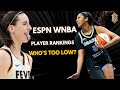 ESPN WNBA player rankings are out... Is Caitlin Clark too low?