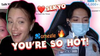 Pretending to be a SEKYOrity guard on Omegle [ENGLISH] | OMEGLE/OMETV #3