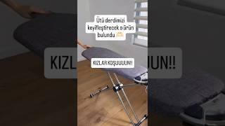 Ütü sevmeyene ütü sevdirecek ütü masası 🤌🏻 #utumasasi #utu #ütü #oneriler #pratik #pratikev #ev