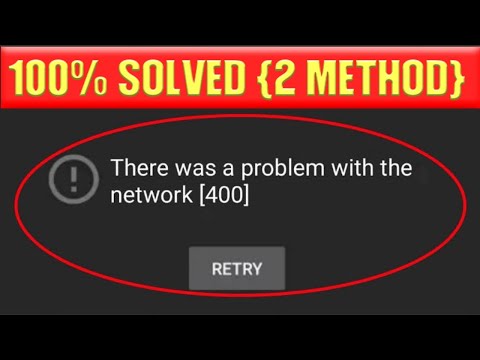 there was a problem with the network 400 | network error 400 youtube Samsung | how to fix | solve