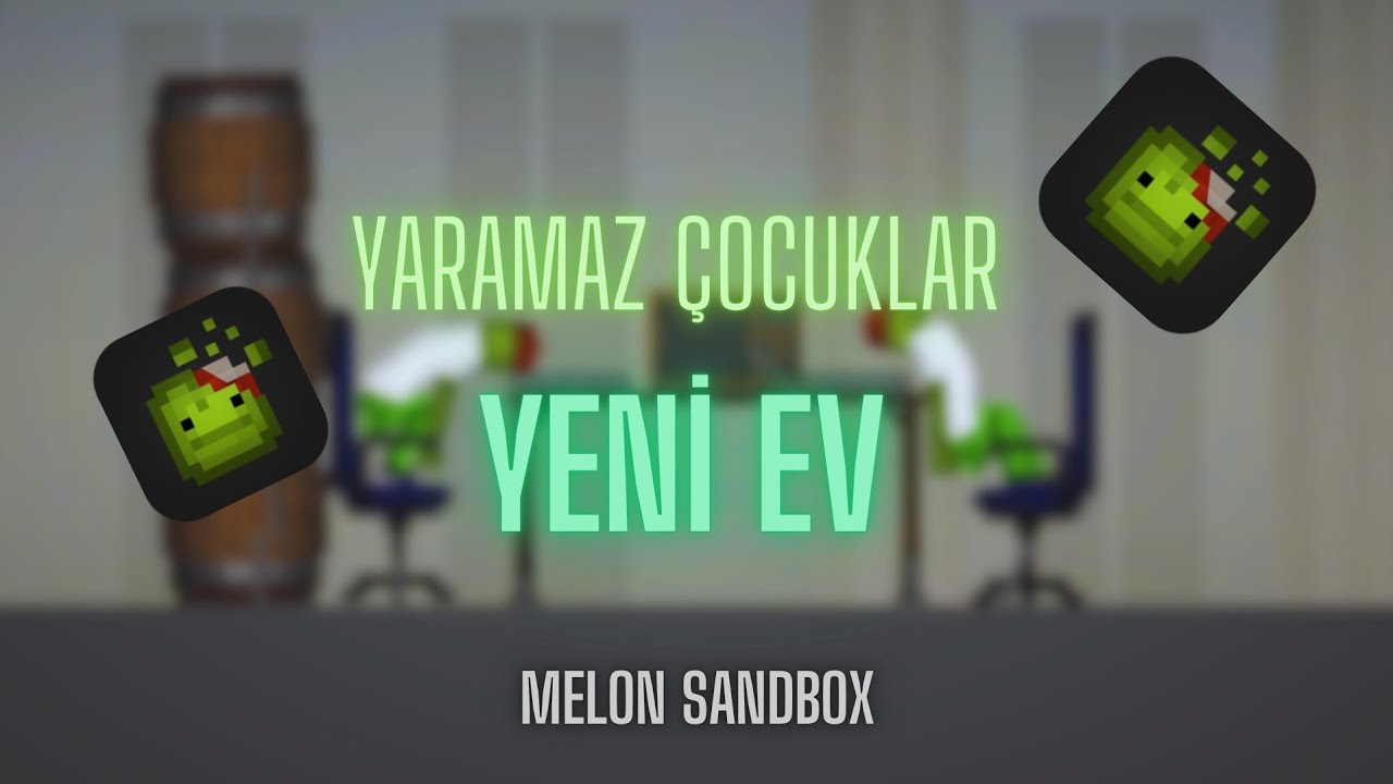 Melon Sandbox Naughty Kids New Home - YouTube