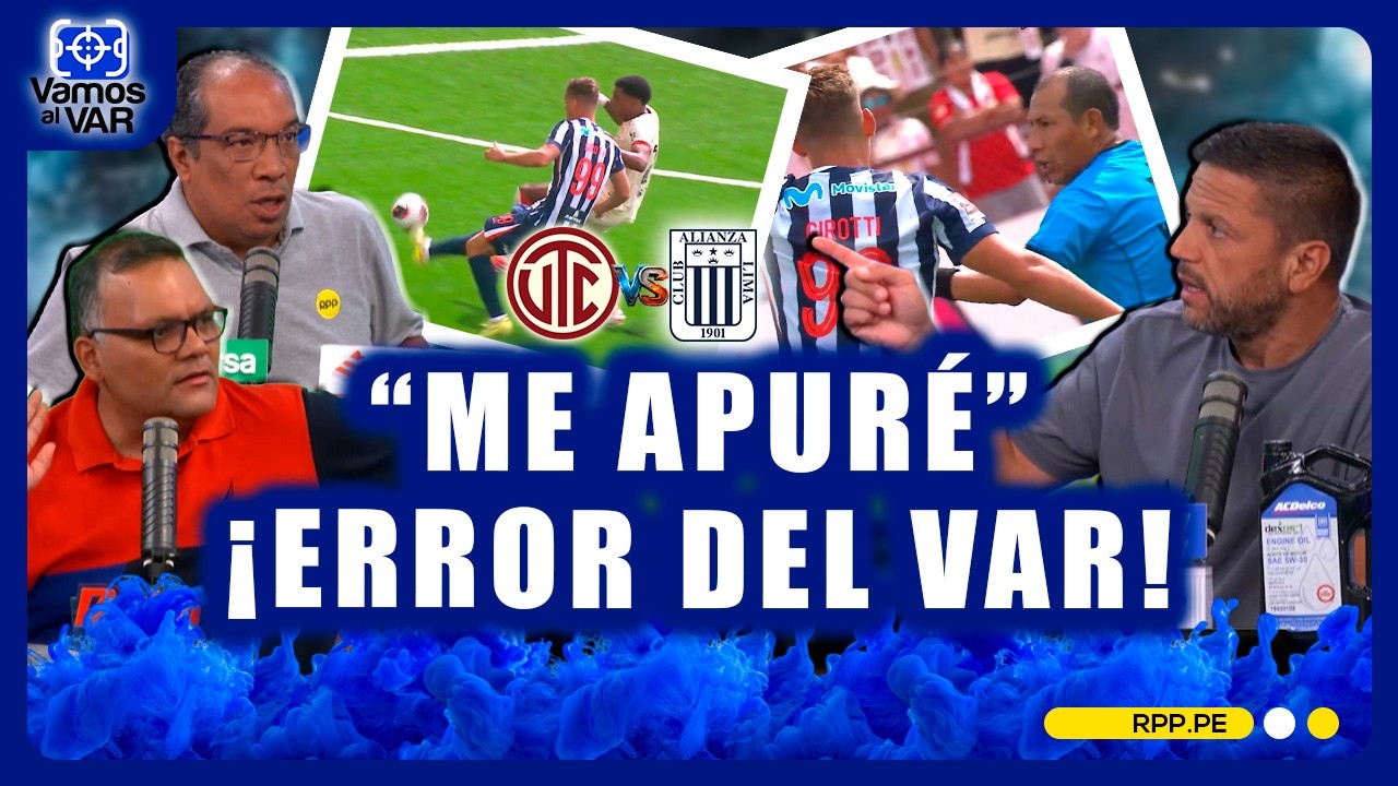 🔥 Cuando el VAR falla: el Arbitraje Peruano en debate tras error en Alianza vs UTC #VamosAlVar