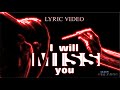 Eri&copy; Strass - I will miss you [Lyric video]