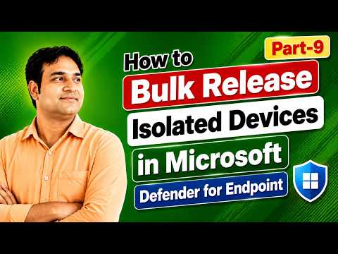 Microsoft Defender for Endpointで隔離されたデバイスを一括解除する方法