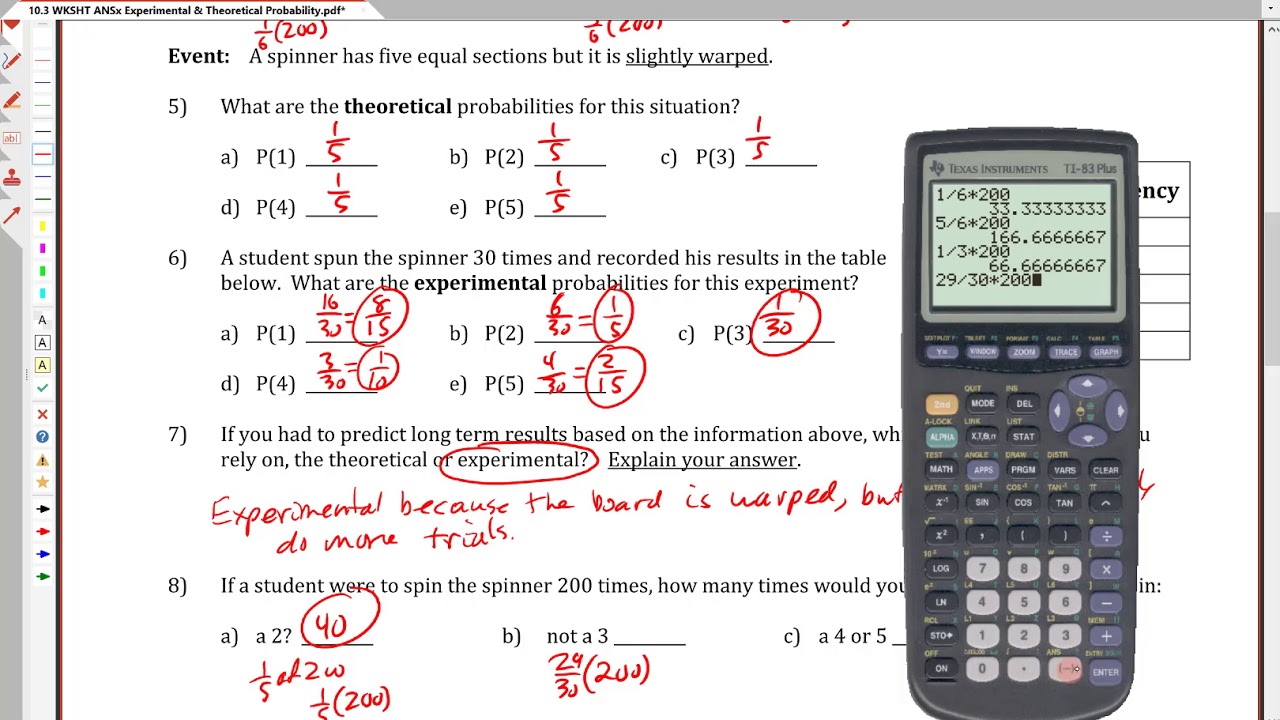 10 3 Worksheet Solutions YouTube