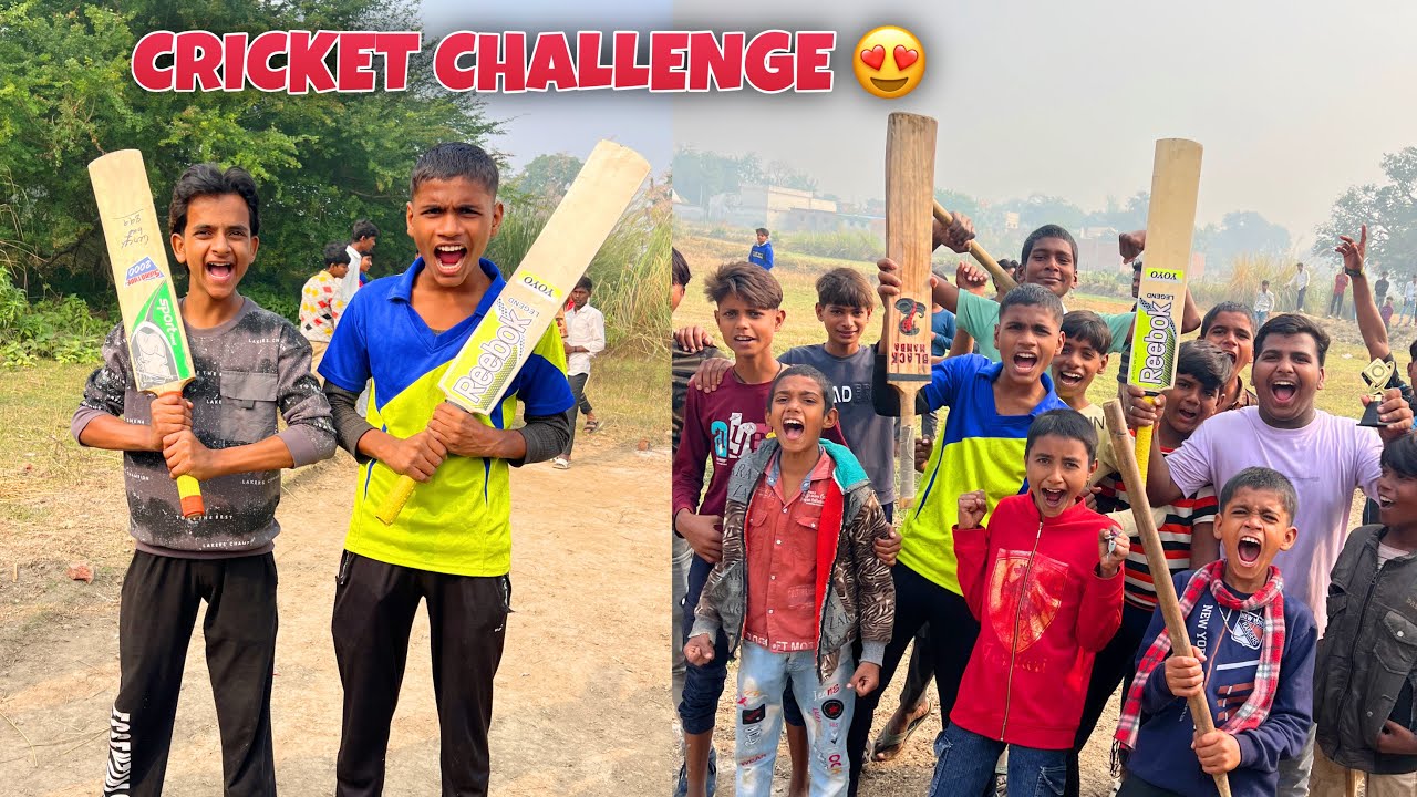 Cricket challenge Match😍 Zeeshan vs Sachin🔥Kon Jeetega Match ⁉️ - YouTube