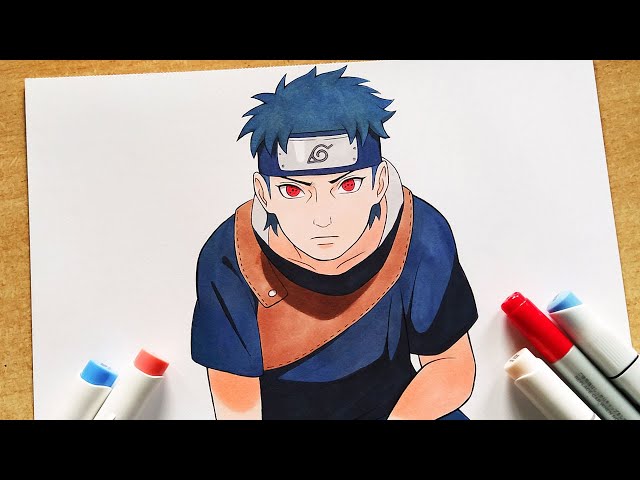 Camisa Draw Uchiha Shisui - Naruto - Camisas Full