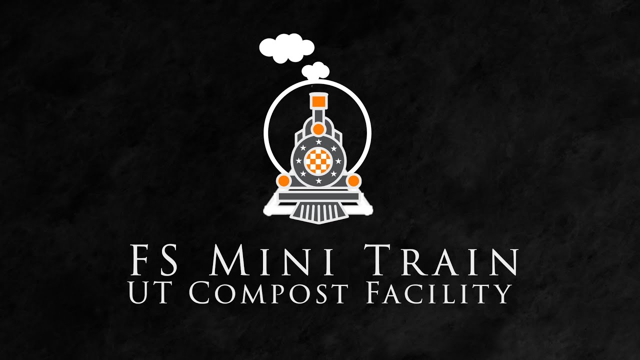Composter Train FS Mini Train: UT Compost Facility - YouTube