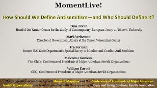 How Should We Define Antisemitism—and Who Should Define It?