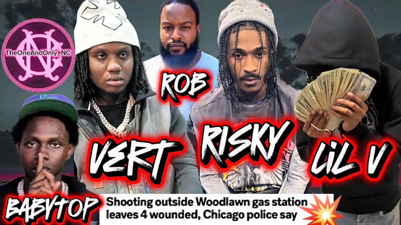 RiskyBands exposed Vert| TrapCity Rob responds after fight| Mass Shooting| 95Mobb Lil V head tapped 