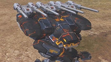 War Robots [2.8] Test Server - NEW Heavy Machine Gun Weapon Preview