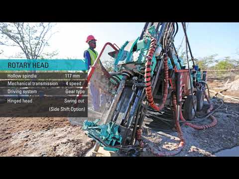 Everdigm core drill rig ECR - YouTube