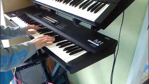 Rayman 3 outside the fairy council  korg m1