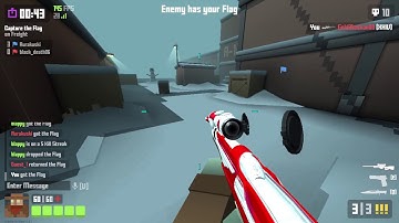 Krunker.io 5 on triple quickscope mid air & noscope on some sweaty noobs (old clip) *EZ*