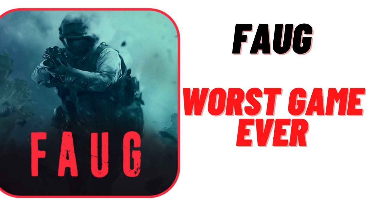 *Important video* FAUG : Worst game ever made || Faug review hindi