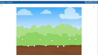 Create a simple physics simulation in JavaScript