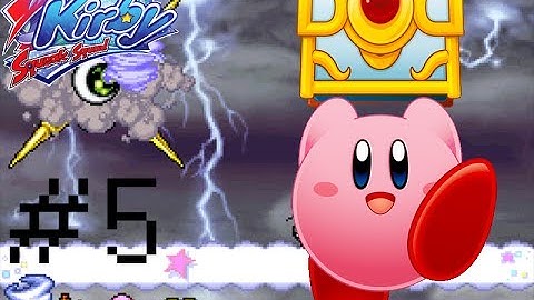 Lets Play Kirby Squeak Squad Blind Ep 5: Mecha Kracko