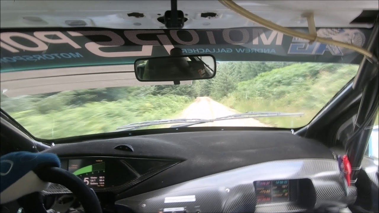 Andrew Gallacher / Jane Nicol Focus wrc Grampian Rally 2018 SS6