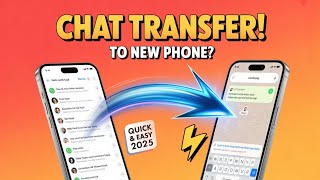 Transfer WhatsApp Chats WITHOUT Losing Data!
