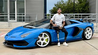 He Lost His Legs but got a Lamborghini Aventador SVJ