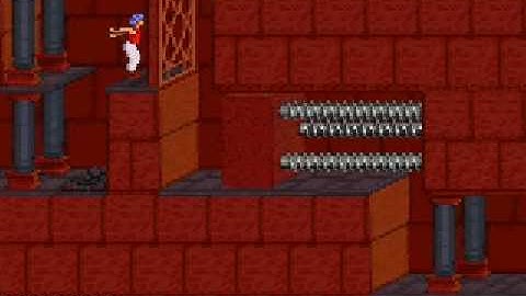 PRINCE OF PERSIA 2 Level (11/16) Classic [ MS-DOS Version ] 11th level - the towers