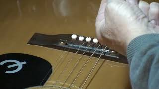 Epiphone ft130 acoustic guitar saddle fix & set up right! by Randy Schartiger 600 views 2 weeks ago 16 minutes