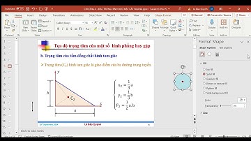 Sức bền vật liệu (SBVL1): Bài 21 - Chương 4: Đặc trưng mặt cắt ngang hình học (Part 1)