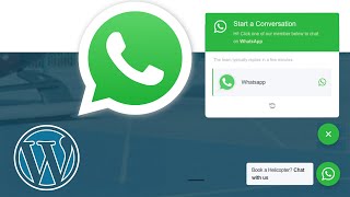 How to add WhatsApp Chat free to WordPress - Quick Guide - WP Chat by J Tech WP 82 views 1 month ago 2 minutes, 20 seconds