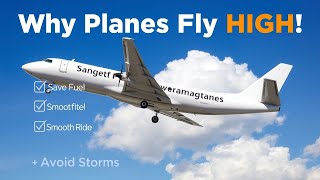 Why Do Airplanes Fly So High? The Science Behind High Altitude Flights ✈️🌤️