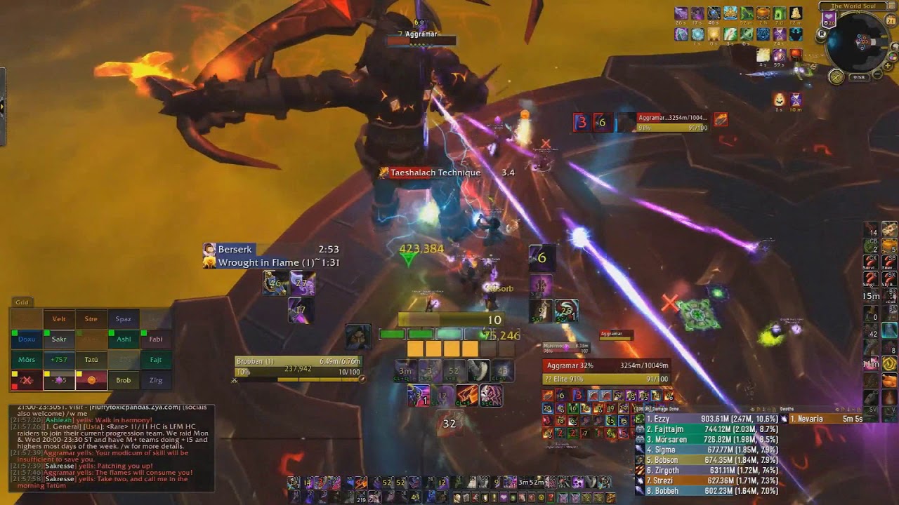Malaxnytt vs Aggramar Mythic