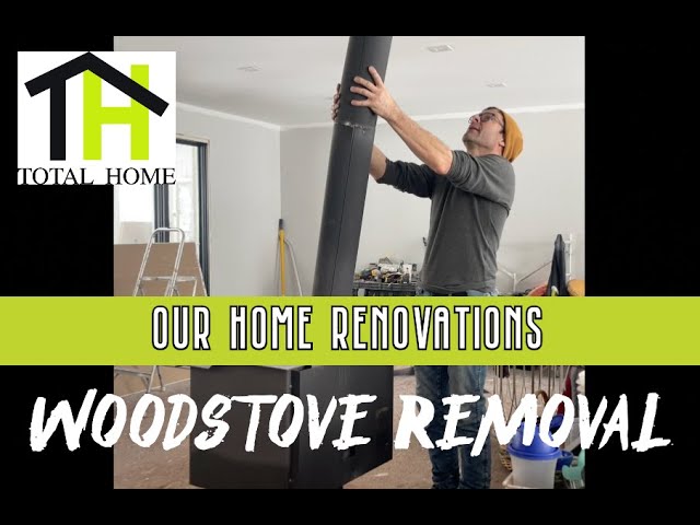 Our Total Home Renovations | Wood Stove Removal - YouTube