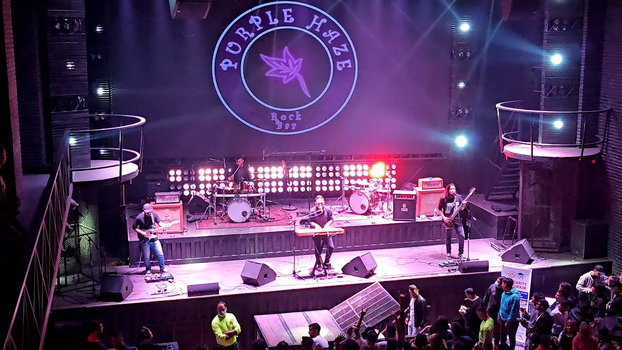 Purple Haze Rock Bar, Thamel, Kathmandu, Nepal (2025) (4K) Kathmandu nightlife + Nepal nightlife